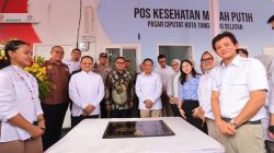 Pedagang Pasar Ciputat Bisa Berobat Gratis Di Pos Kesehatan Merah Putih